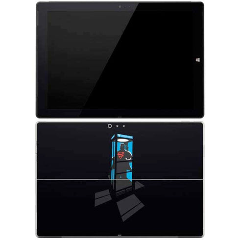 DC Comics Superman Phone booth Surface Pro 3 Skin